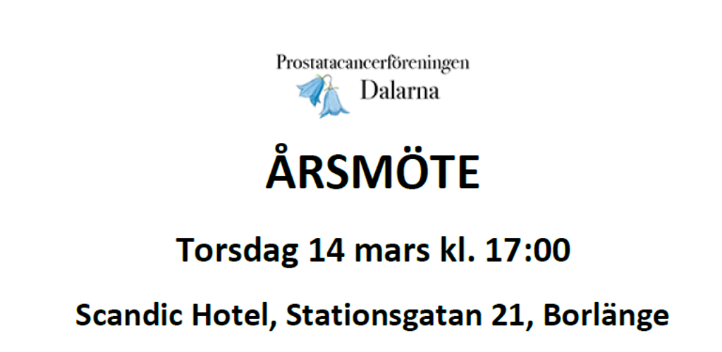 PCF Dalarna Årsmöte 2024