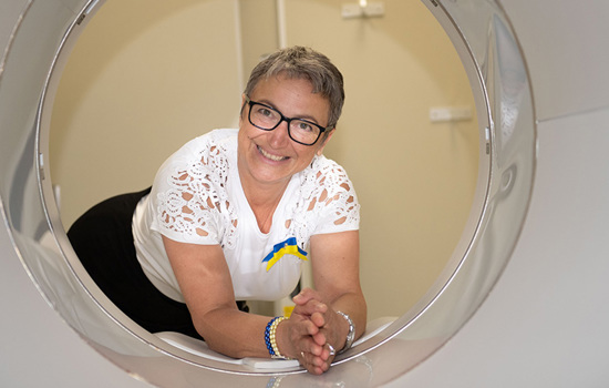 Porträttbild på professorn Rimma Axelsson