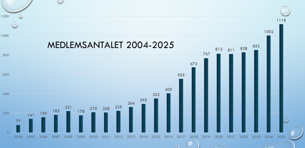 Medlemsantalet 2004 2025 (4)