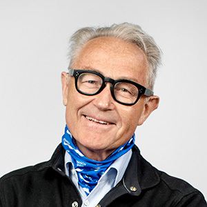 Porträttbild på Torsten Tullberg kampanjledare för Mustaschkampen