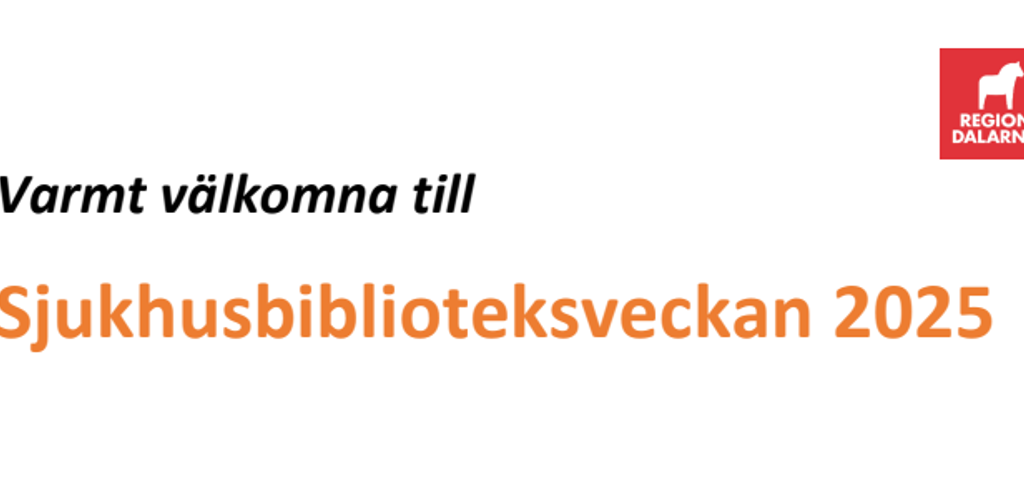 Sjukhusbiblioteksveckan 2025
