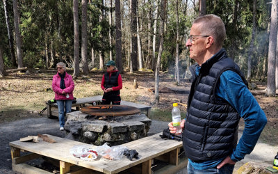 2026-04-29 Grillning på Björnön, fotograf: Kurt Löfberg