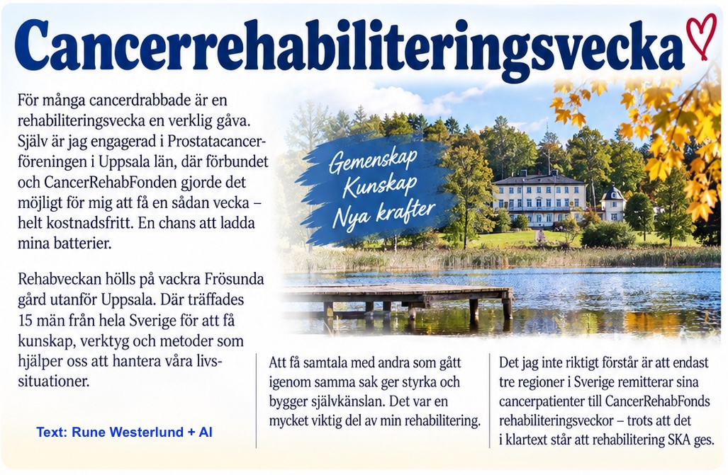 Rune Westerlund cancerrehabvecka