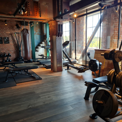 Hotellets gym. Foto: Agneta Näsström