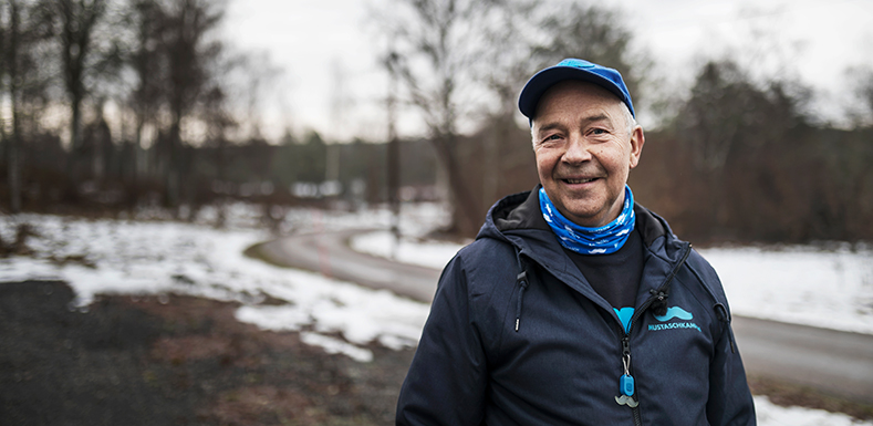 Porträttbild på Håkan Florin, ordförande i Prostatacancerföreningen Värmland