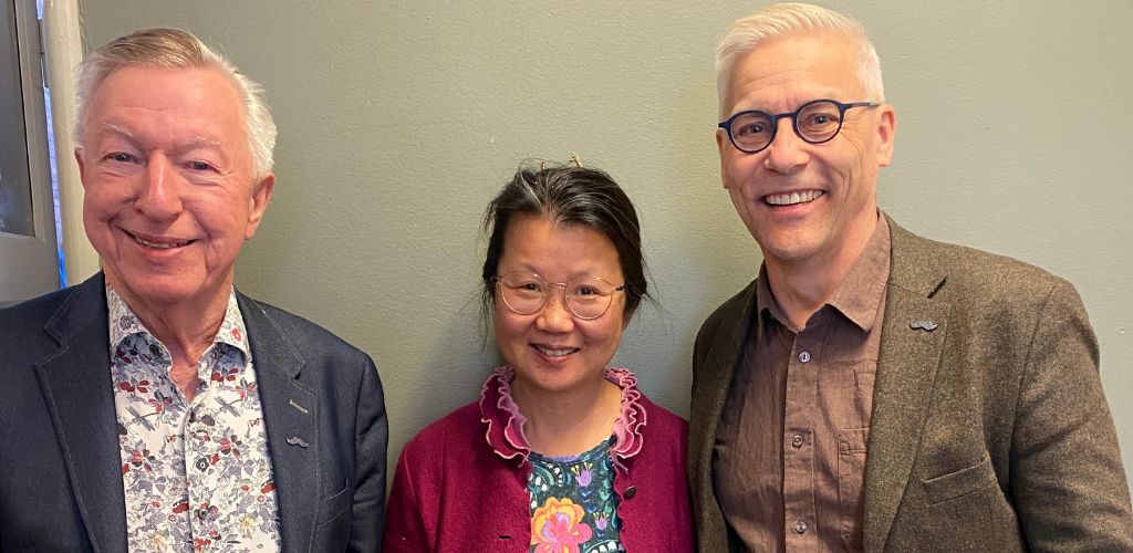 Bild på Kent, Marie Stenmark Askmalm, Överläkare, docent VO Hematologi, onkologi och strålningsfysik Skånes universitetssjukhus och Lars. 