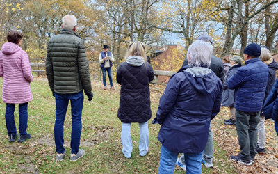 Guidad tur på Djäkneberget Fotograf: Elisabeth Löfberg
