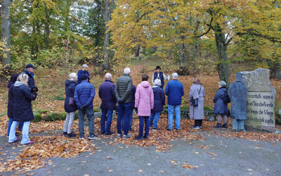 Guidad tur på Djäkneberget Fotograf: Elisabeth Löfberg