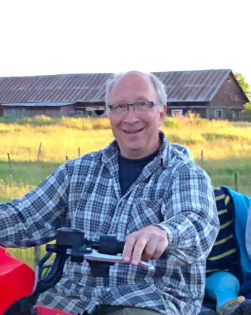 Markus Kuster på sin gård