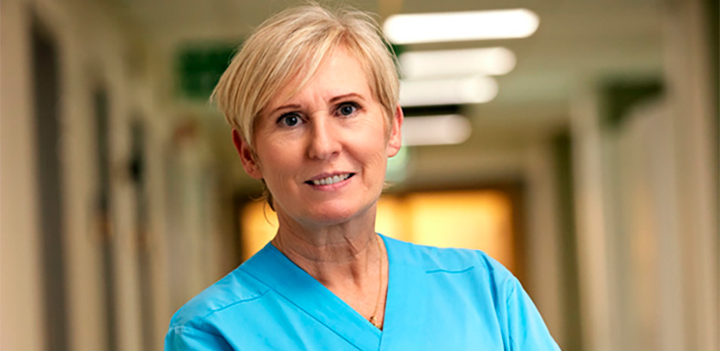 Porträttbild på uroterapeut och sexualrådgivare Carina Danemalm Jägervall