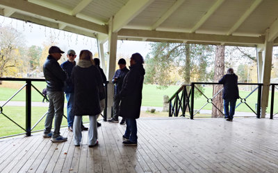 Guidad tur på Djäkneberget Fotograf: Elisabeth Löfberg