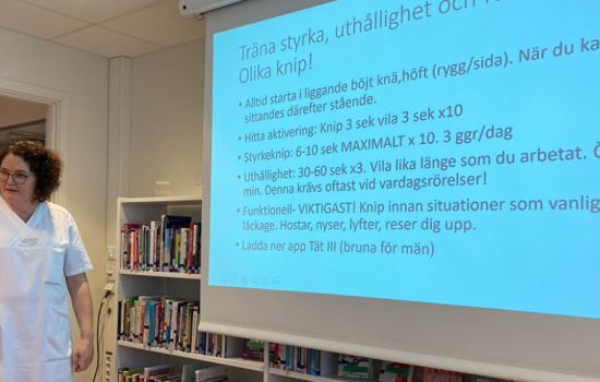Stina Nillson Pratar Om Inkontinens