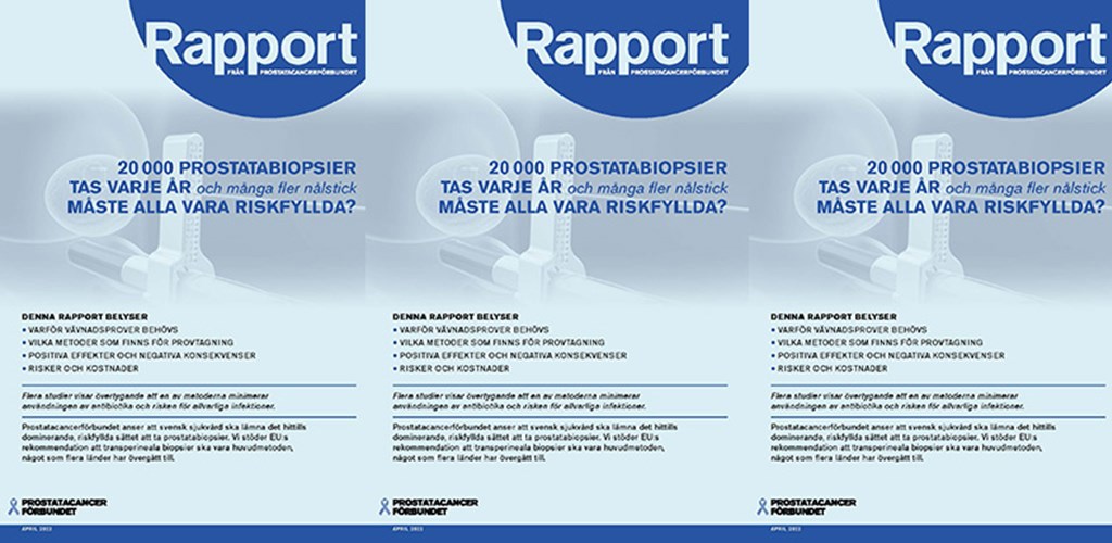 Rapport Prostatabiopsier