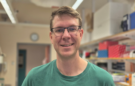 Porträttbild på forskaren Martin Sjöström