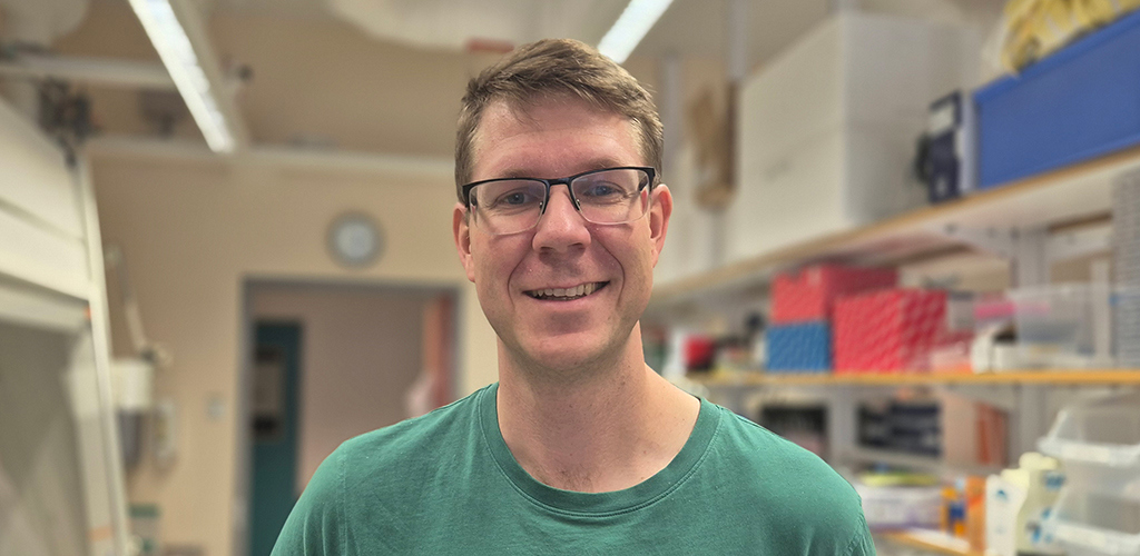 Porträttbild på forskaren Martin Sjöström