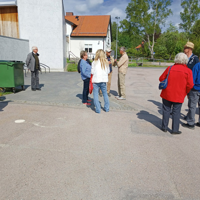 Vårutflykt till Anundshög; foto: Kurt Löfberg