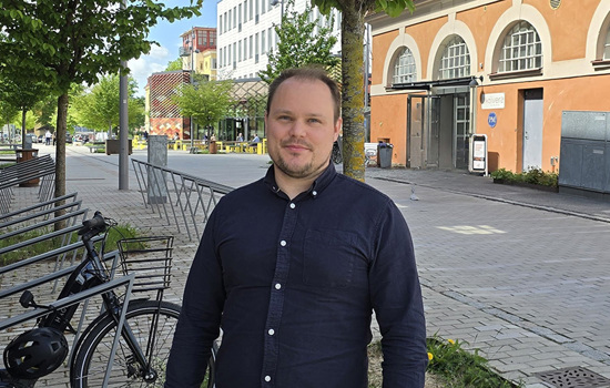 Porträttbild på docenten Marcus Westerberg