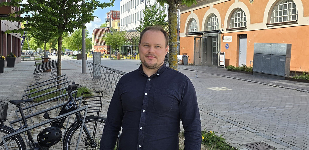 Porträttbild på docenten Marcus Westerberg