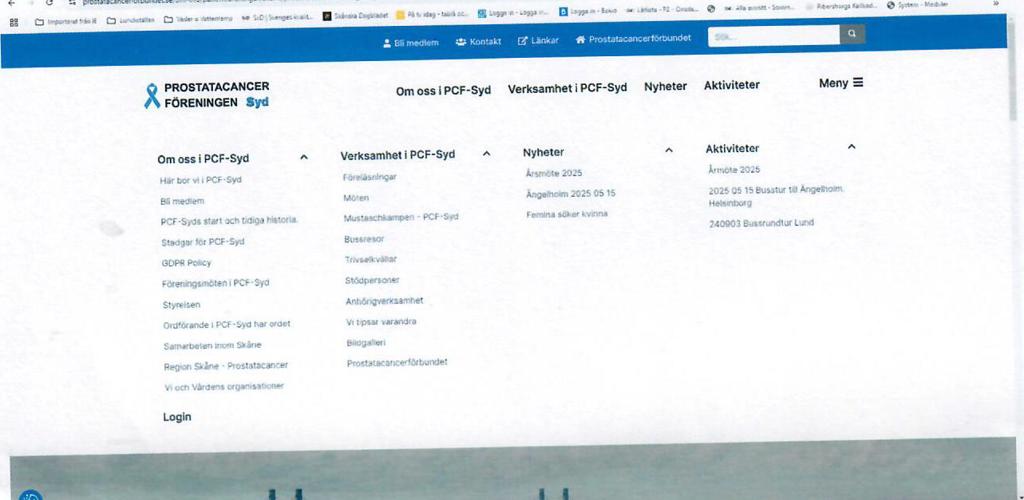 PCF Syd Webb Översikt