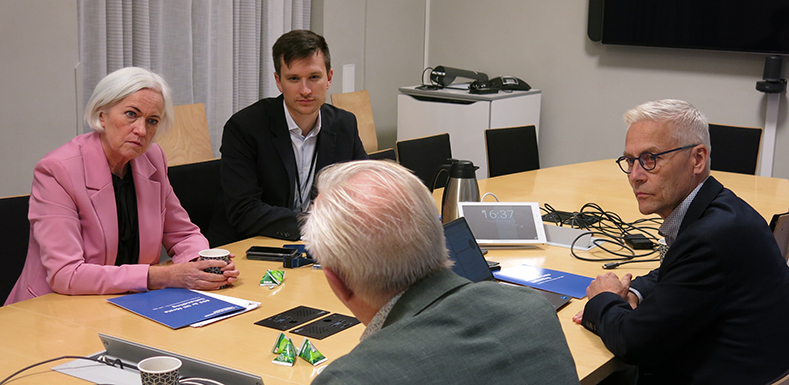 Prostatacancerförbundet träffar sjukvårdsminister Acko Ankarberg Johansson