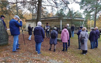 Guidad tur på Djäkneberget Fotograf: Elisabeth Löfberg