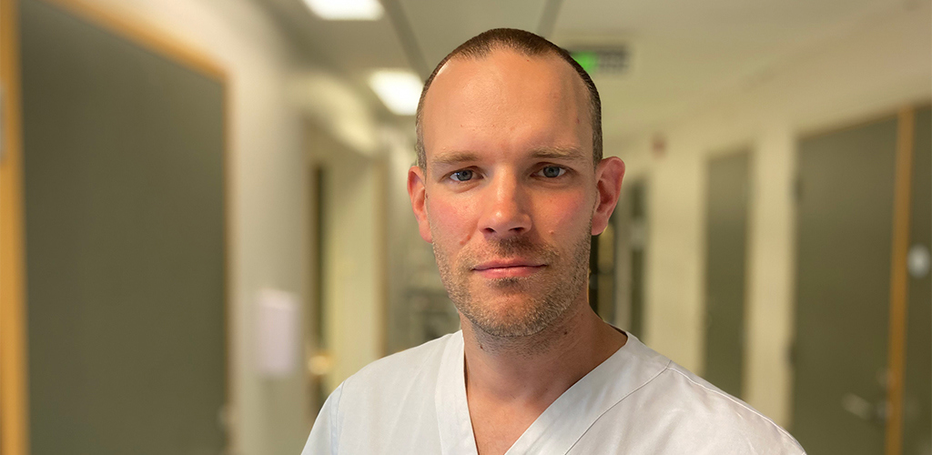 Porträttbild på överläkare Johan Styrke