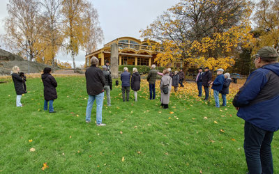 Guidad tur på Djäkneberget Fotograf: Elisabeth Löfberg
