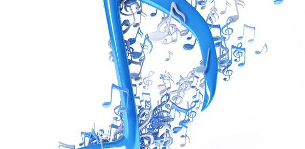 Fototapeter Musik Noter.Jpg