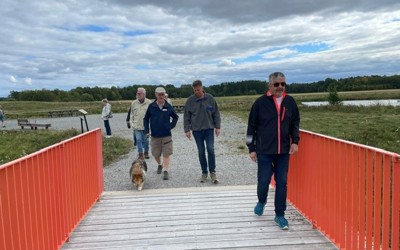 Promenad i området. Foto: Eva Raland