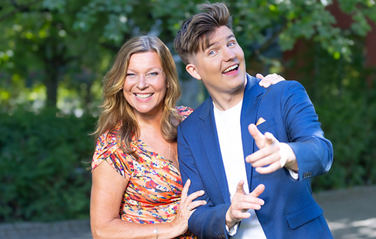 Lotta Engberg och Daniel Norberg.