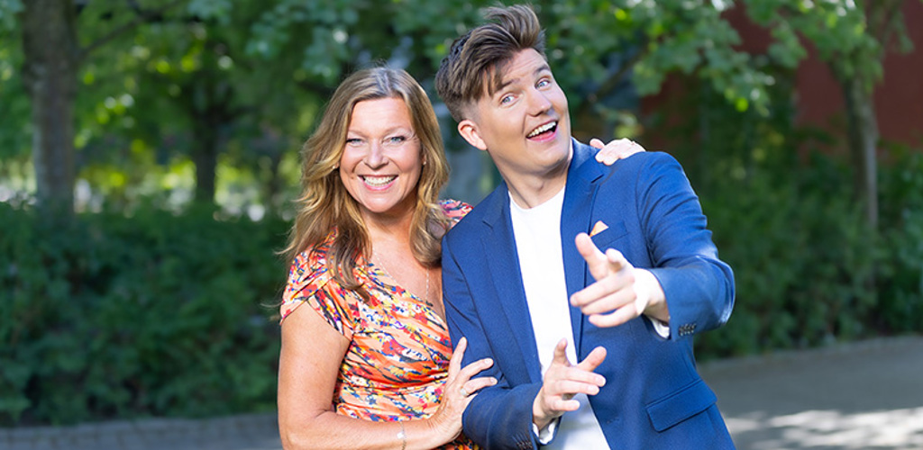 Lotta Engberg och Daniel Norberg.