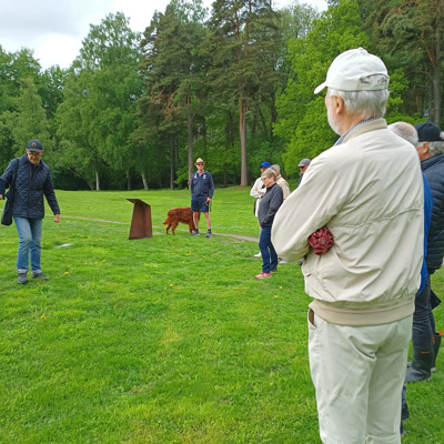 Guiden är slut; foto: Kurt Löfberg