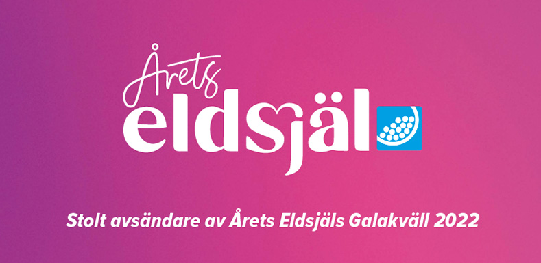 Banner med loggan för Årets Eldsjäl