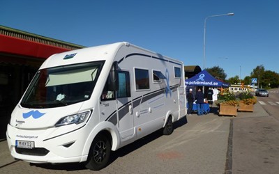 Bra plats utanför ICA Supermarket Hagfors