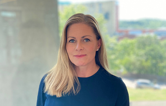 Porträttbild på forskaren Malin Hagberg Thulin.